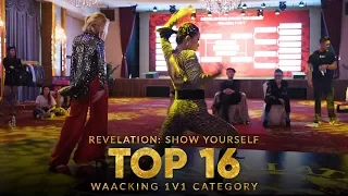 ZenKy vs Charissa | Waacking 1v1 Top16 | Revelation: Show Yourself 2018 Klang, Malaysia