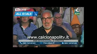 Napoli-Anaune 10-0 14/7/22 post-partita Dimaro per Primi