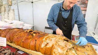 Italy Street Food Events. Porchetta, Pork Loin, Tons of Ribs, Pita Gyros & more