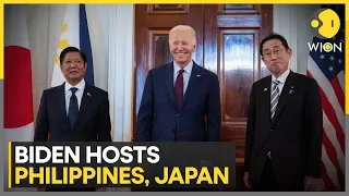 US-Japan-Philippines Summit: Biden warns on Beijing's South China Sea moves | WION News