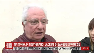 Folle di pellegrini in preghiera - Storie Italiane 10/03/2023