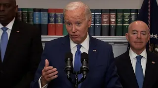 'Not a joke' | Joe Biden calls Mitch McConnell a friend when asked about him freezing again on camer