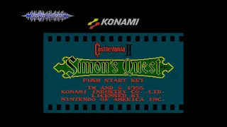 Castlevania II Simon's Quest (Re-Translation) - Playthru By Steven Q-Beatz