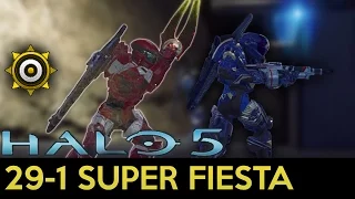 Halo 5: Guardians - 29-1 Super Fiesta Gameplay w/ Untouchable