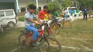 Student Cycle race 2024 || Cycle Race in School