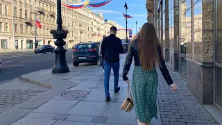 ⭐ New! Beautiful Russian 🇷🇺 Girls!!! Here Is The Real Saint Petersburg - Walking Tour..