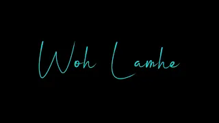 Woh Lamhe Woh Baatein Koi Na Jaane | Black Screen WhatsApp Status - Atif Aslam | Black Screen Status