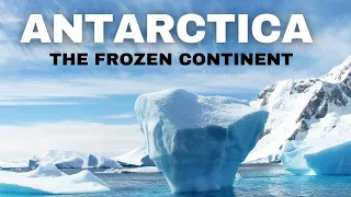 Travel to Antarctica || ANTARCTICA - The Frozen Continent - 4k DRONE Video