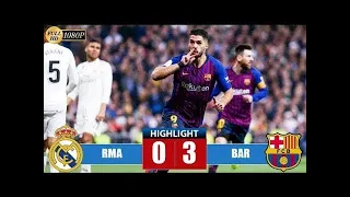 Real Madrid vs Barcelona 0-3 - All Goals & Extended Highlights - 27-02-2019