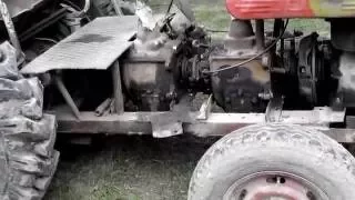 Самодельный мини трактор который проработал более 30 лет. Homemade mini tractor worked for 30 years