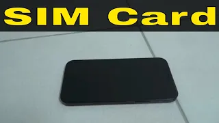 How To Insert SIM Card On Iphone 12-Tutorial