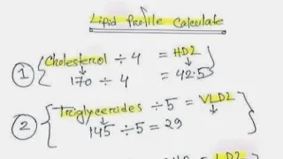 How to calculate VLDL cholesterol