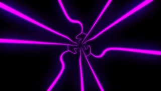 VJ LOOP NEON Purple Pink Tunnel Abstract Background Video RGB Gaming Free 4k Screensaver for TV