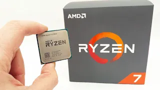 ✅Распаковка процессора Ryzen 7 2700x / На что он способен в 2022 году!!!