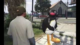 Pingu roasts Franklin