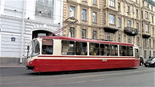 St Petersburg, Russia Transport Scenes - 2017