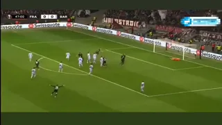 Eintracht Frankfurt goal against Barcelona 🔥🔥🔥