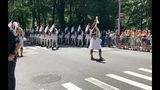 Press Release: 2022 NYC Greek Independence Day Parade Coverage: 1 Evzones Marching (Compilation)