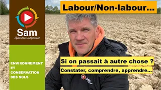 Labour/Non-labour . Peut-on encore constater pour réfléchir et agir ? Les sols blancs pourquoi ?...