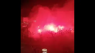 BVB-Fans feiern am Börsigplatz den Pokalsieg gegen RB Leipzig (13.05.2021)