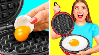 Simple Egg Hacks Cooking Challenge | Funny Situations by BooGaGa