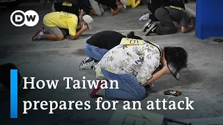 How Taiwan prepares its population for military conflict | DW News