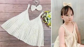 Crochet Croptop | Móc áo 2 dây dáng xoè siêu dễ - tăng giảm size theo số đo