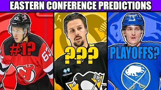 NHL Eastern Conference STANDINGS PREDICTIONS For 2024