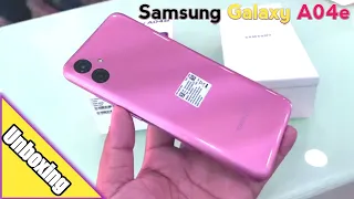 Smasung Galaxy A04e|Unboxing First looks 2023! |@twtechwoom