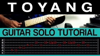 Toyang - Eraserheads Guitar Solo Tutorial (WITH TAB)