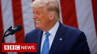 Trump describes allegations he avoided taxes as "fake news" - BBC News