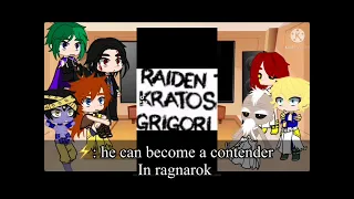 Record of ragnarok gods react to kratos