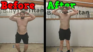 Burpees Every Day for 30 Days (Weight Loss Time Lapse)