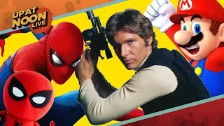 Spider-Man Homecoming Toys, Han Solo Movie Worries & Nintendo Switch - Up At Noon Live!