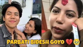 Parbati Bidesh Goyo 💔🥹 Nepal To Dubai ✈️ *Hardest Goodbye