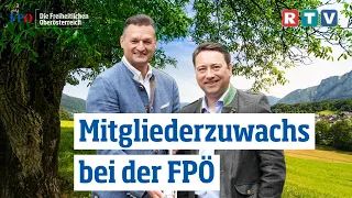 Ein deutliches Plus an Mitgliedern bei der FPÖ