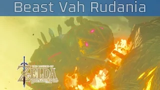 The Legend of Zelda: Breath of the Wild - Divine Beast Vah Rudania Walkthrough [HD 1080P]