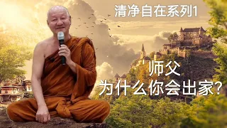 慧光尊者Ajahn jutipañño 清净自在系列1❊师父 为什么你会出家？❊