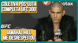 ALEX "POATAN" PEREIRA - COLETIVA DE IMPRENSA APÓS NOCAUTEAR JAMAHAL HILL NO UFC 300