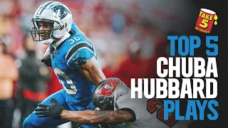 Chuba Hubbard's Top 5 Plays Of The Year | Presented By Take 5