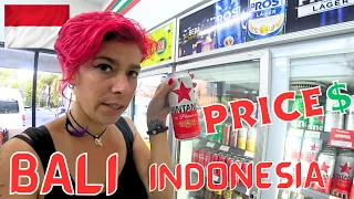 How Much Do Things Cost in Bali? Shopping in Mini Mart 2023 | Bali Series Episode 2