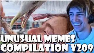 xQc Reacts To: "UNUSUAL MEMES COMPILATION V209"