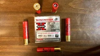 Winchester Super X .410 2.5” 1/5oz Slug - Breakdown