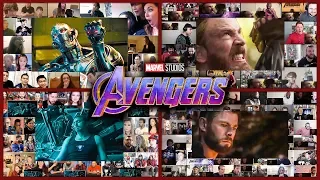 All Trailers of AVENGERS Reactions Mashup (Age of Ultron, Civil War, Infinity War, Endgame)