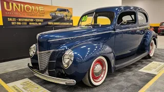 1940 Ford Deluxe Tudor Sedan | For Sale $36,900