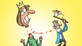 The King's Bad Day | Cartoon Box 259 | by FRAME ORDER | Hilarious Dark Humor Cartoons