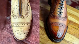 Transforming a Pair of Shoes for Your Best Friend’s Wedding: Allen Edmonds Strand Burnish & Patina