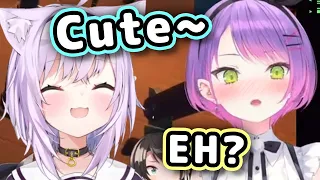 Okayu Points Out Something Cute About Towa 【ENG Sub/Hololive】