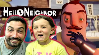 HELLO NEIGHBOR WILSON SPIDERMAN OLDU! | HELLO NEIGHBOR