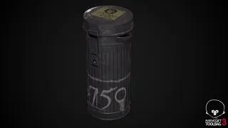 Wehrmacht M30 Gas Mask Container